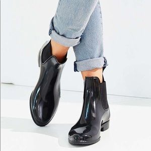 Sam Edelman Tinsley Rain Boot in Patent Black